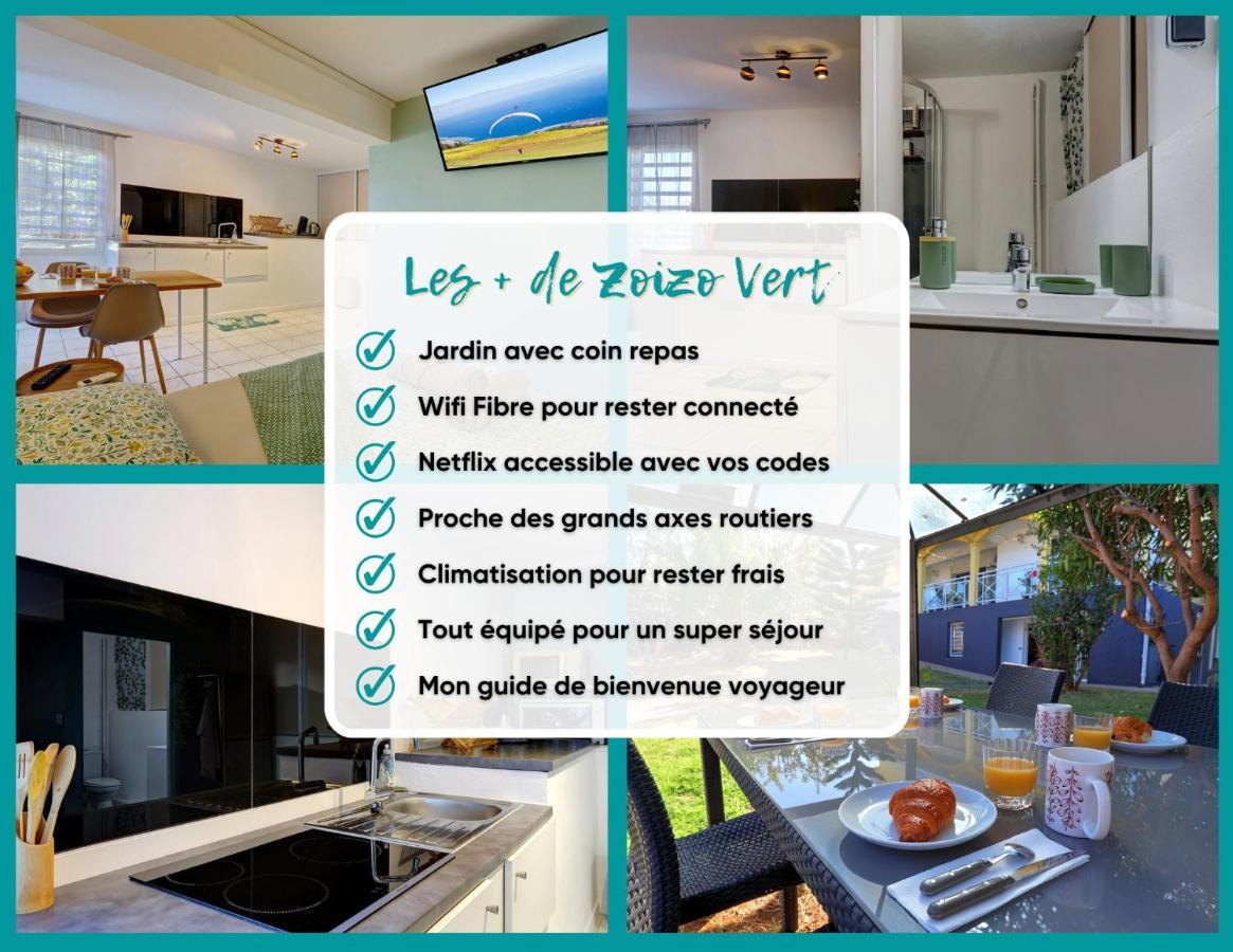 Zoizo Vert - Studio Au Calme Avec Jardin - St Leu Saint-Leu Exterior photo